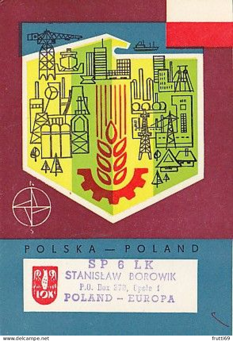 AK 210688 QSL - Poland - Opole - Amateurfunk