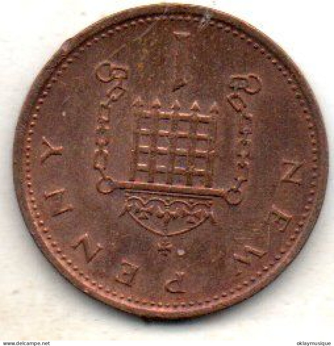 1 New Penny 1971 - 1 Penny & 1 New Penny