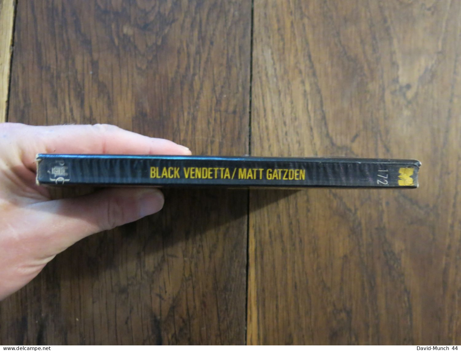 Black Vendetta De Matt Gatzden. Presses De La Cité, Collection Mystère #172. 1972 - Presses De La Cité