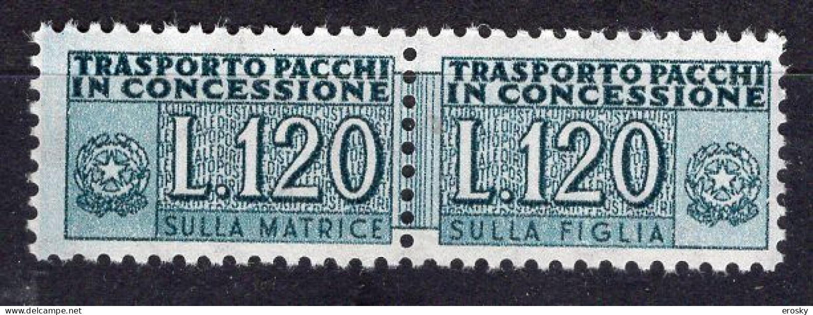 Y6270 - ITALIA PACCHI CONCESSIONE Ss N°14 - ITALIE COLIS Yv N°99 ** - Colis-concession