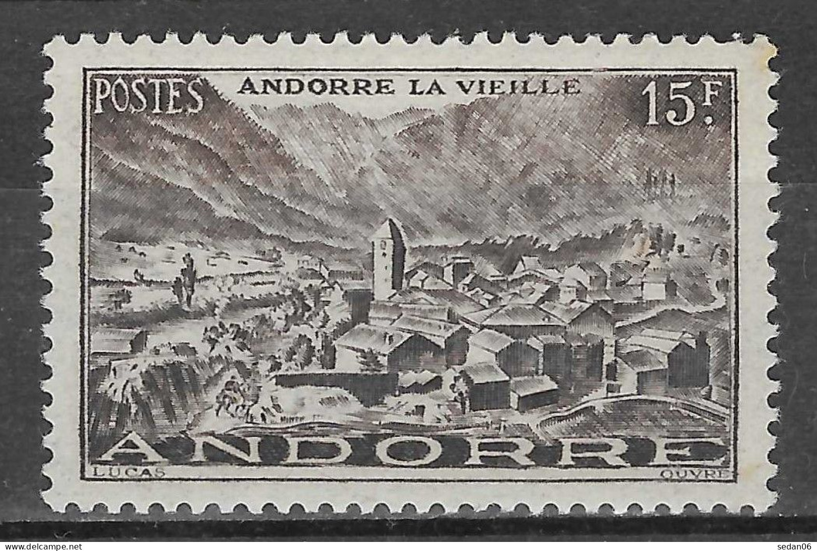 ANDORRE FRANCAIS N°132(**) - Cote 17.00 € - Unused Stamps
