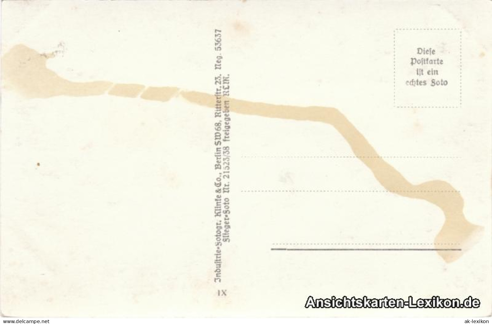 Ansichtskarte Hahnenklee-Bockswiese-Goslar Luftbild: Stadtansicht 1938  - Goslar