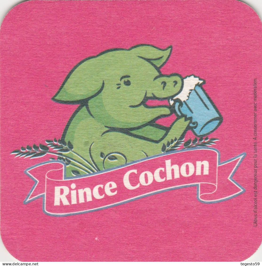 * SOUS BOCKS RINCHE COCHON - Bierdeckel