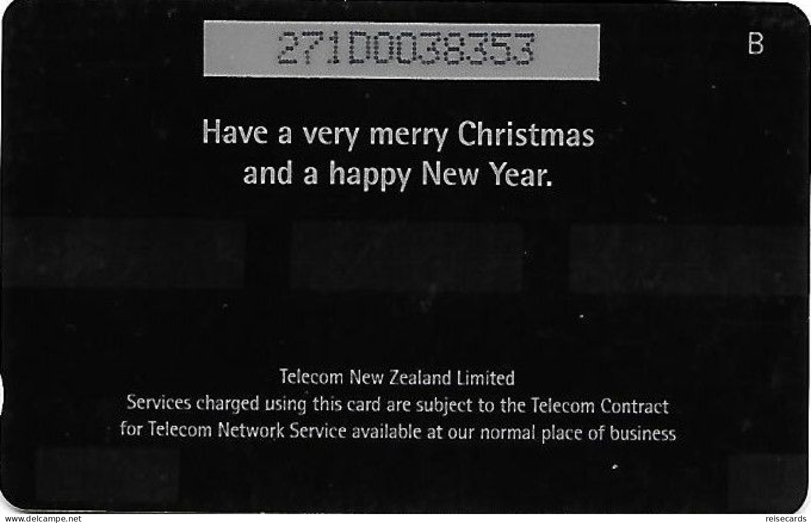 New Zealand: Telecom - 1995 Merry Christmas And A Happy New Year - Nuova Zelanda