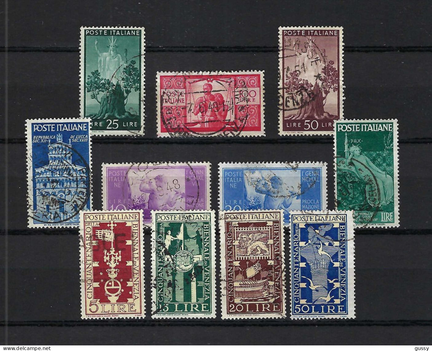 ITALIE Ca.1946-60: Lot D' Obl. - 1946-60: Used