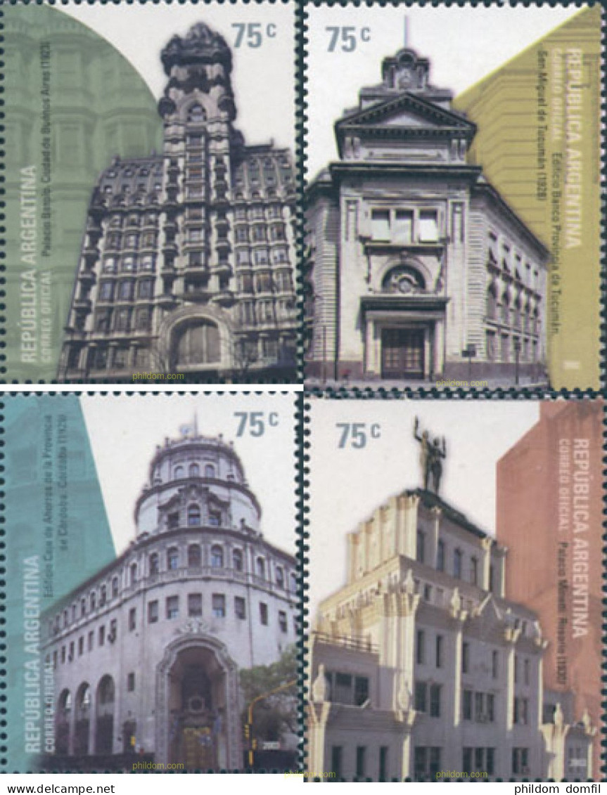 137922 MNH ARGENTINA 2003 ARQUITECTURA - Unused Stamps