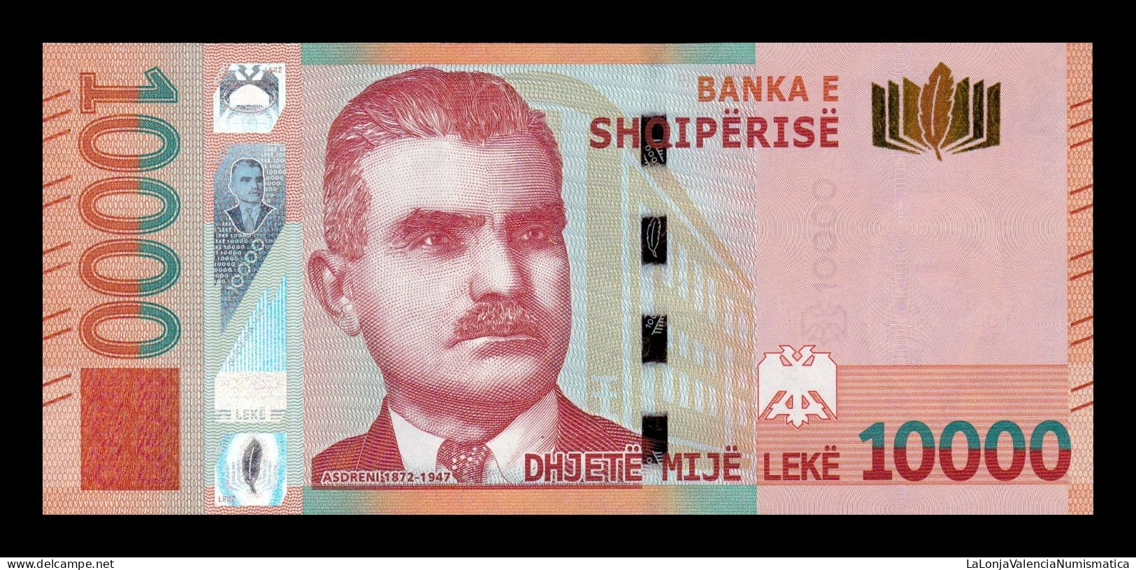 Albania 10000 Leke 2019 Pick 81 Sc Unc - Albania