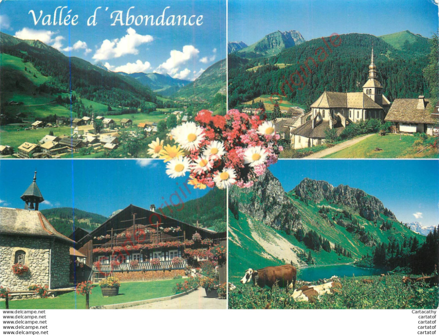 74.  Vallée D'ABONDANCE . - Abondance