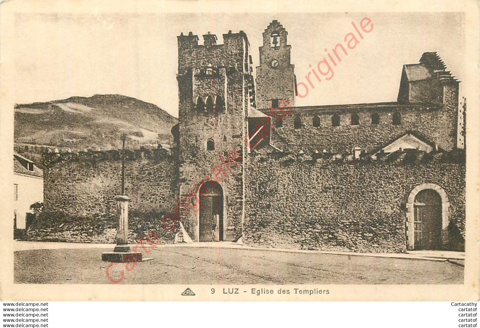 65.  LUZ .  Eglise Des Templiers .  - Luz Saint Sauveur