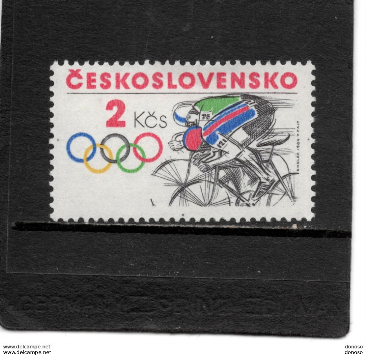 TCHECOSLOVAQUIE 1984 Cyclisme Yvert 2601 NEUF** MNH - Nuovi