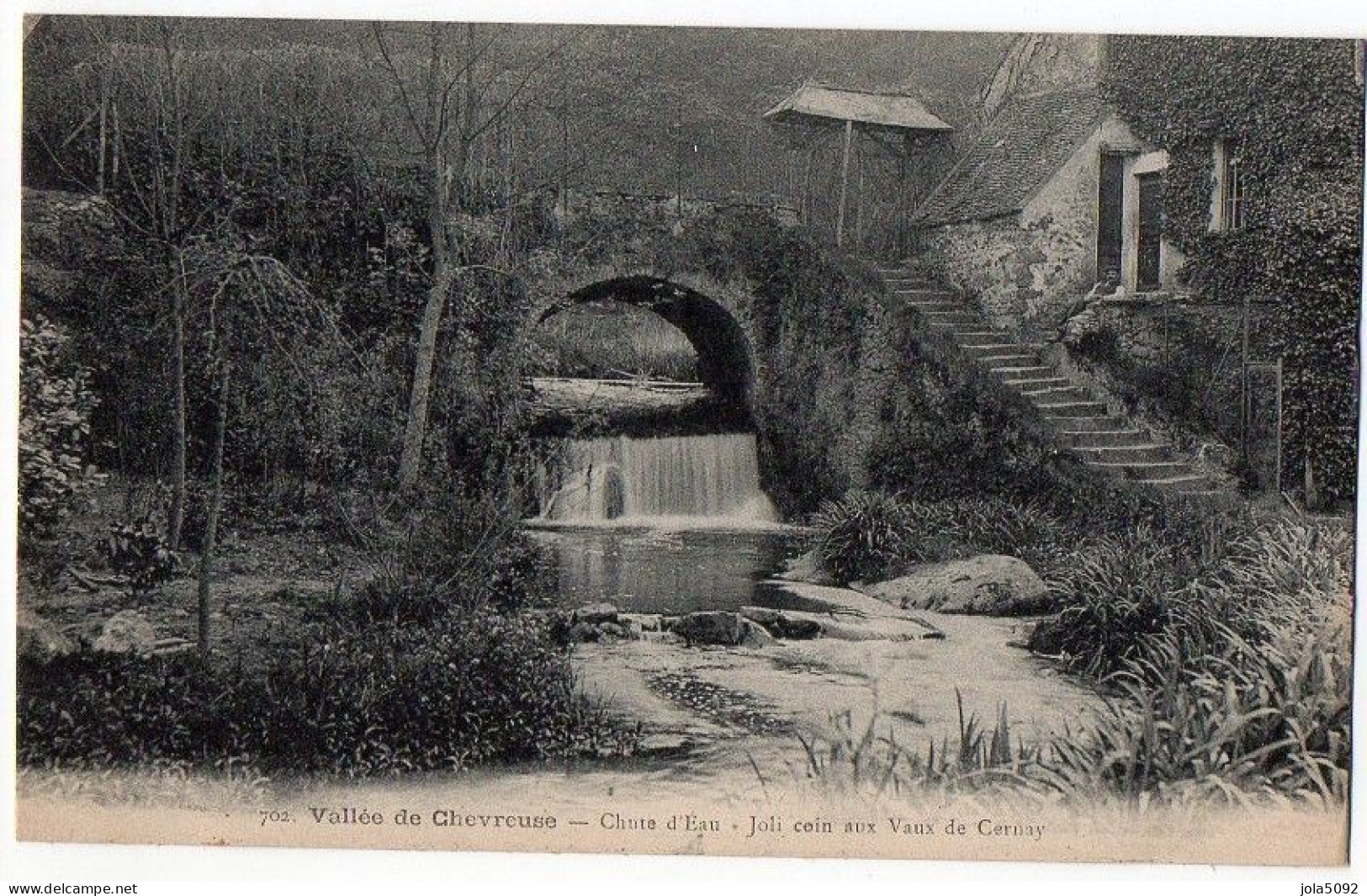 78 / Vallée De Chevreuse - Chute D'eau - Joli Coin Aux VAUX-DE-CERNAY - Vaux De Cernay