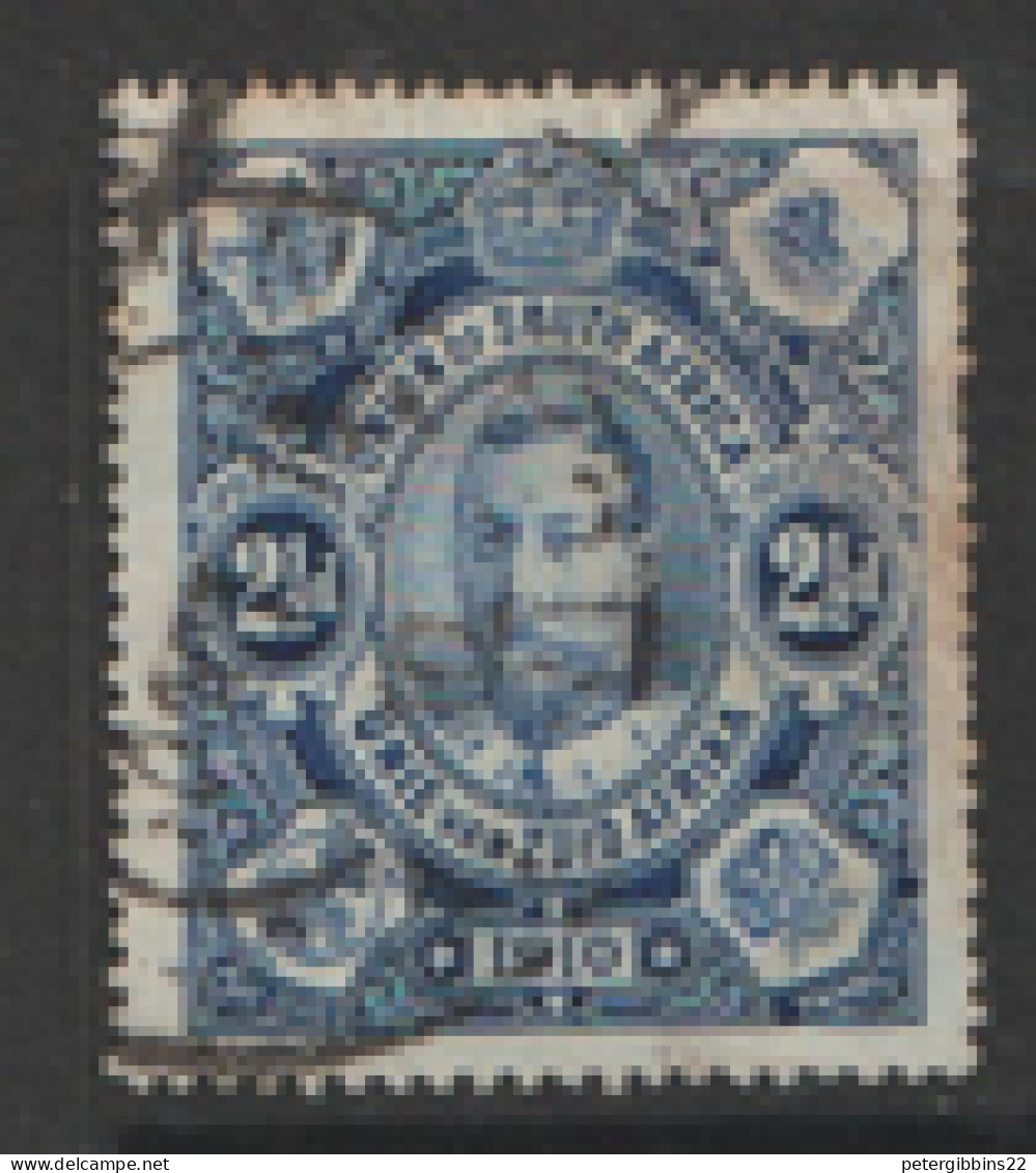 South Africa 1910   SG 1  2./2d  Deep Blue  Fine Used - Oblitérés