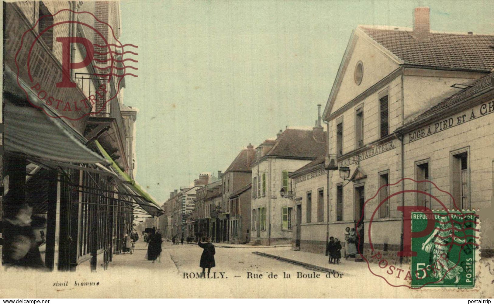 FRANCIA. FRANCE. ROMILLY Sur SEINE - Rue De La Boule D'Or - Romilly-sur-Seine