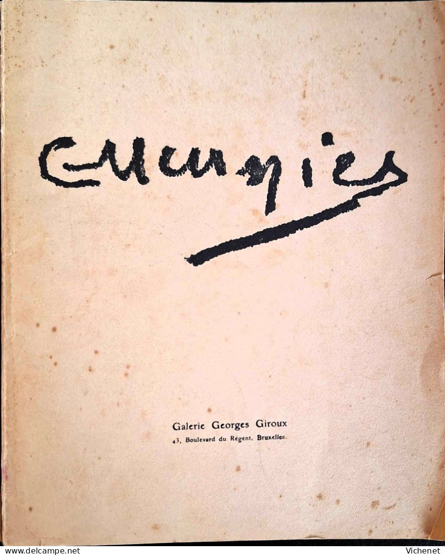 Constantin Meunier - Catalogue D'Exposition - Bruxelles, Galerie Georges Giroux - 1928 - Art