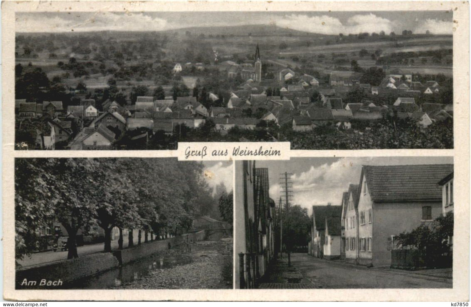 Gruss Aus Weinsheim Bei Bad Kreuznach - Bad Kreuznach