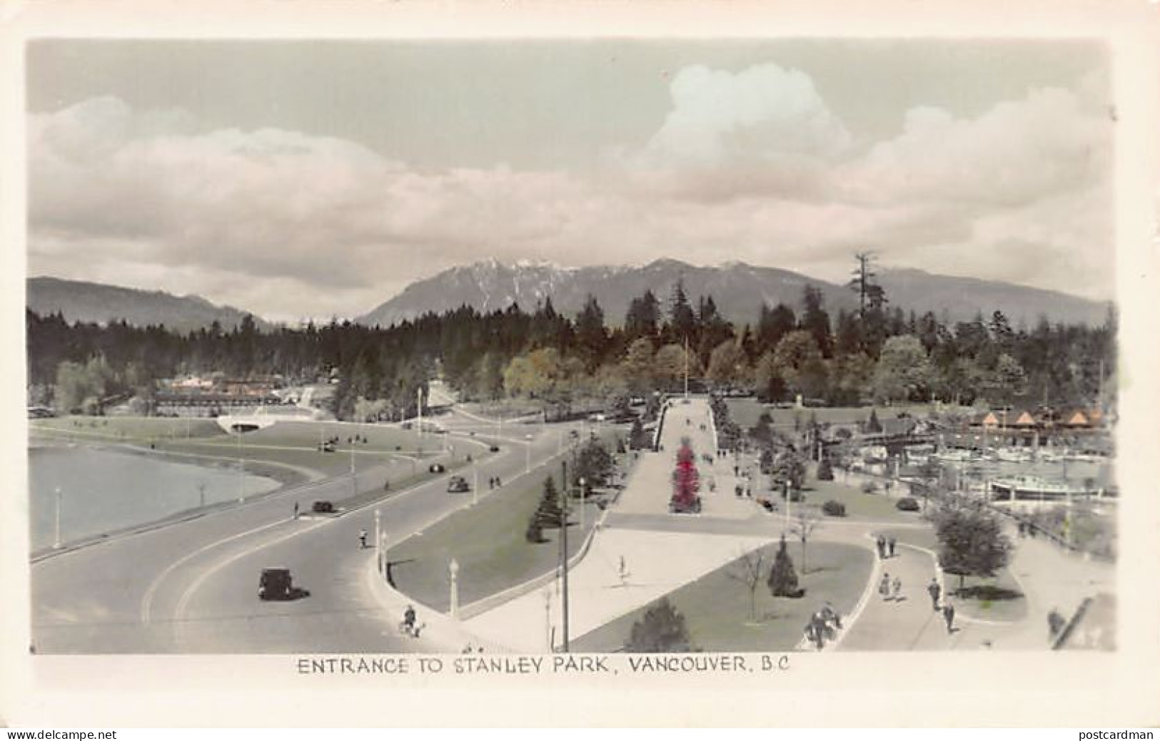 Canada - VANCOUVER (BC) Entrance To Stanley Park - REAL PHOTO - Publ. Gowen Sutton Co.  - Vancouver