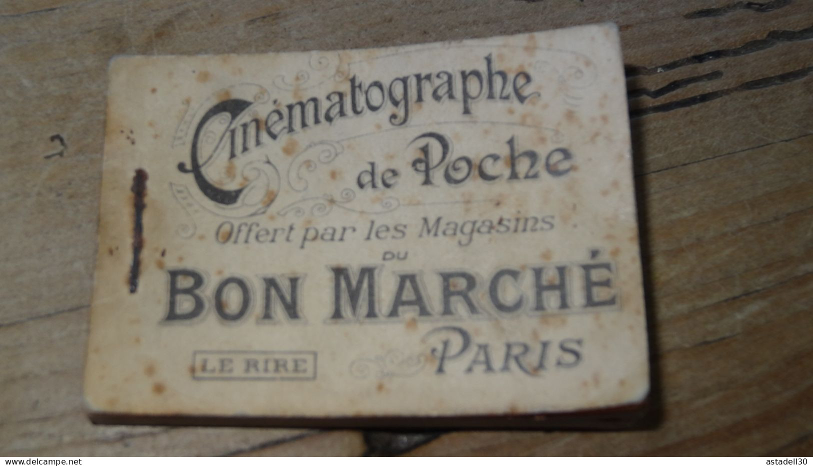 Cinématographe De Poche AU BON MARCHE : Le Rire  ................ Caisse-24 - Au Bon Marché