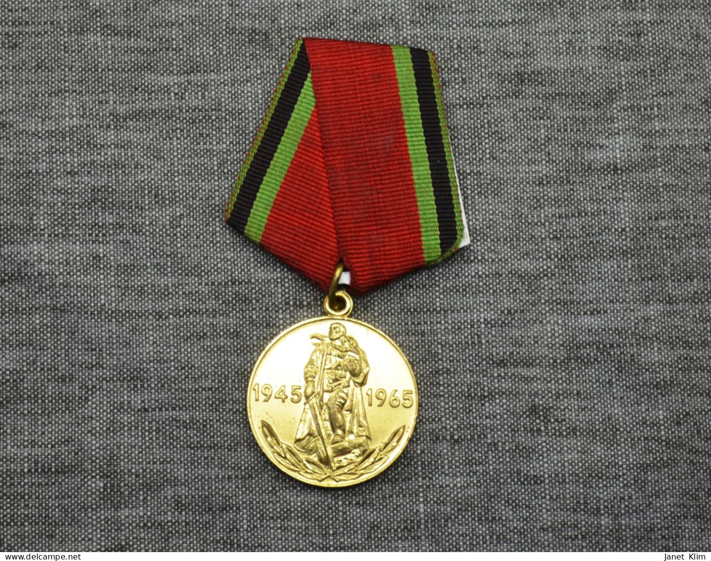 Vintage-Medal USSR-20 Years Of Victory In World War II - Russie