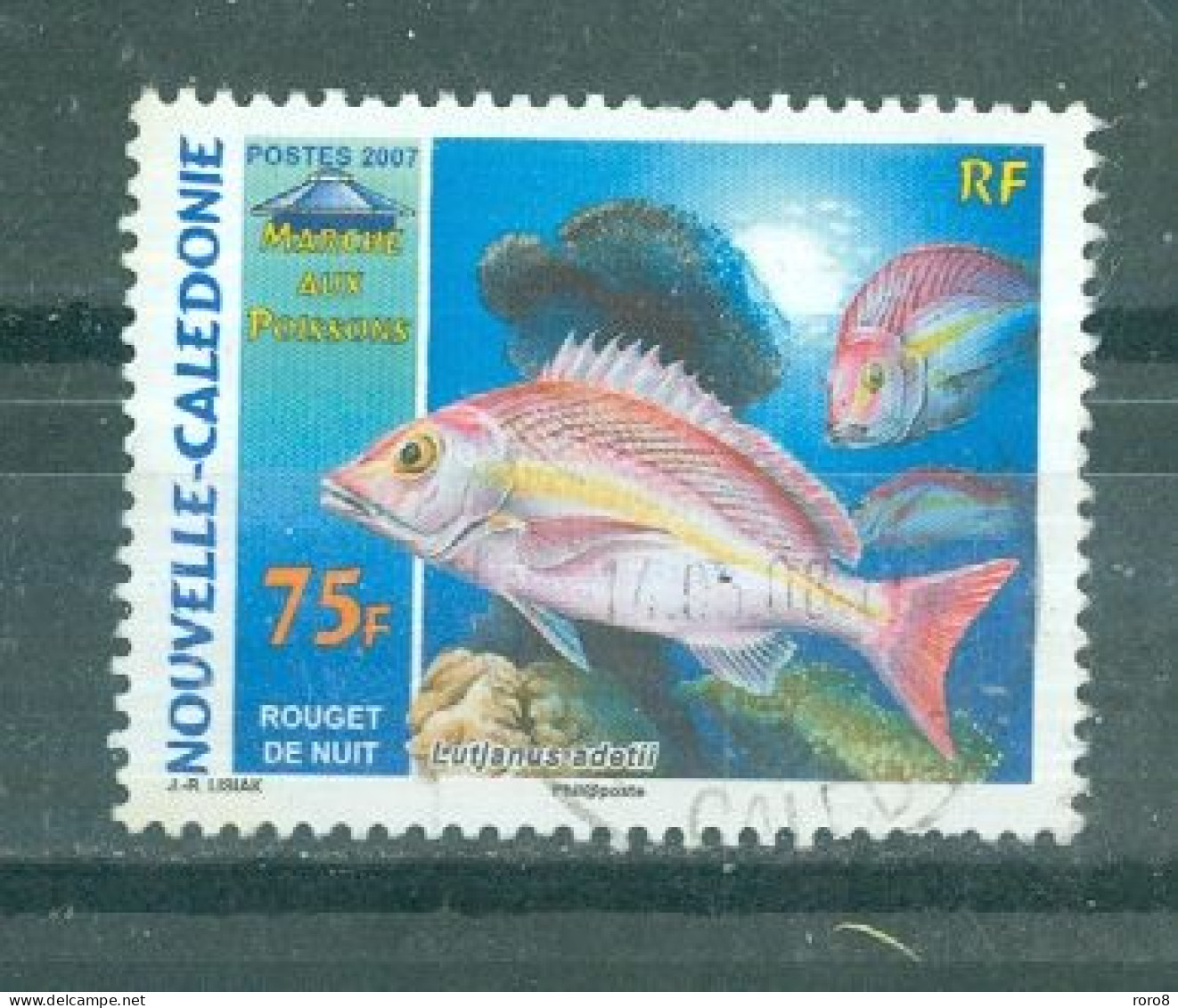 NOUVELLE-CALEDONIE - N°999 Oblitéré - Faune. Le Marché Aux Poissons. - Oblitérés