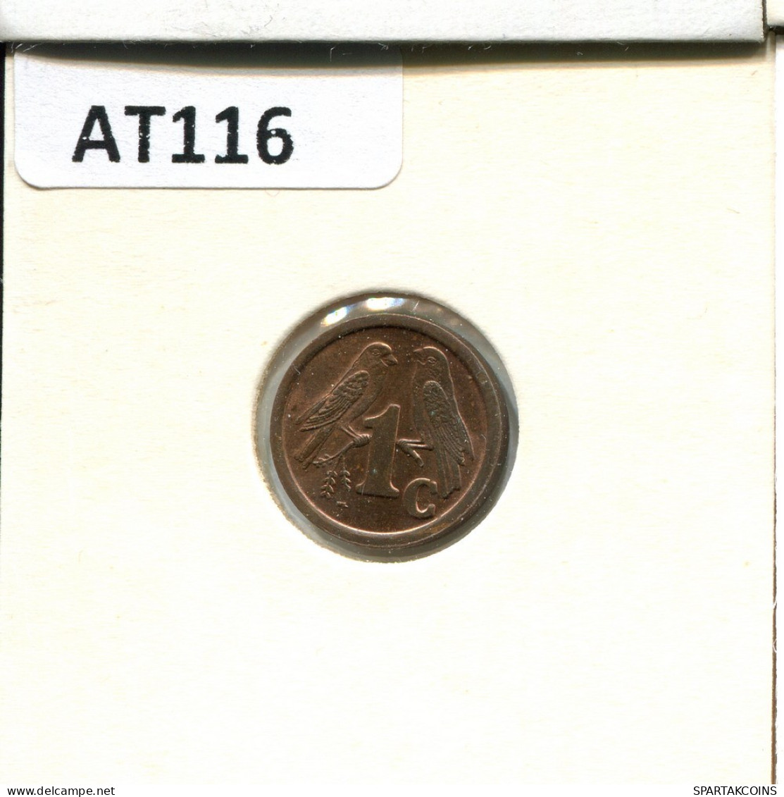 1 CENT 1991 SÜDAFRIKA SOUTH AFRICA Münze #AT116.D.A - Südafrika