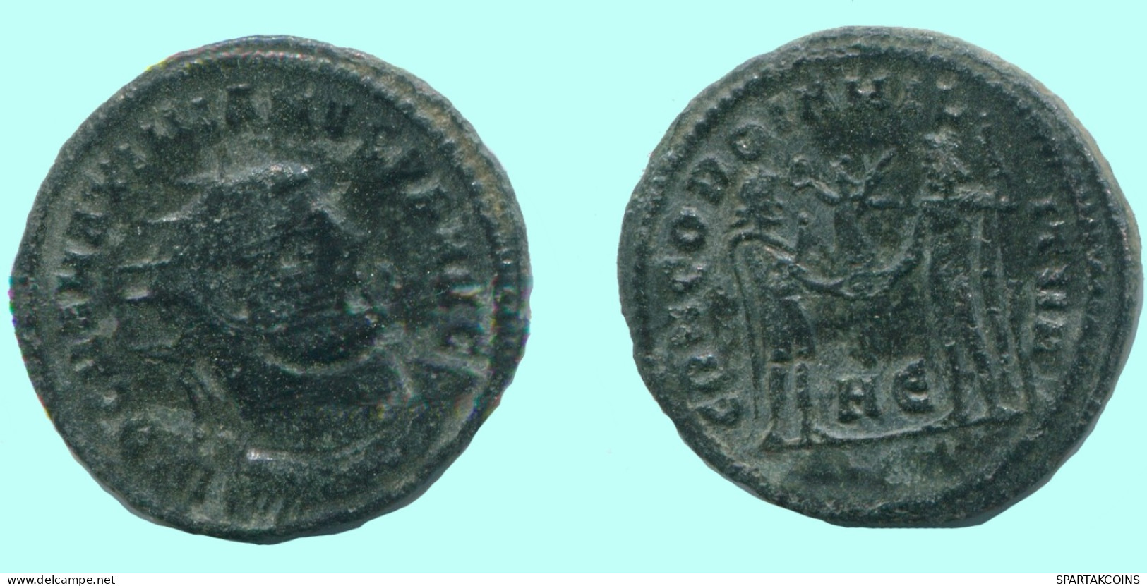 MAXIMIANUS HERACLEA Mint AD 295-296 JUPITER & VICTORY 2.9g/20mm #ANC13074.17.E.A - Die Tetrarchie Und Konstantin Der Große (284 / 307)
