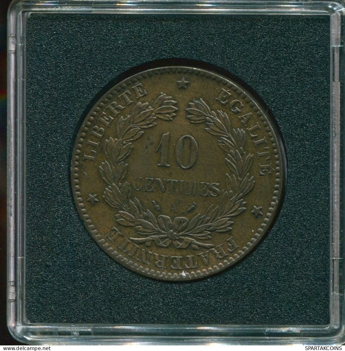 10 CENTIMES 1890 A FRANCE Pièce XF/UNC #FR1051.29.F.A - 10 Centimes