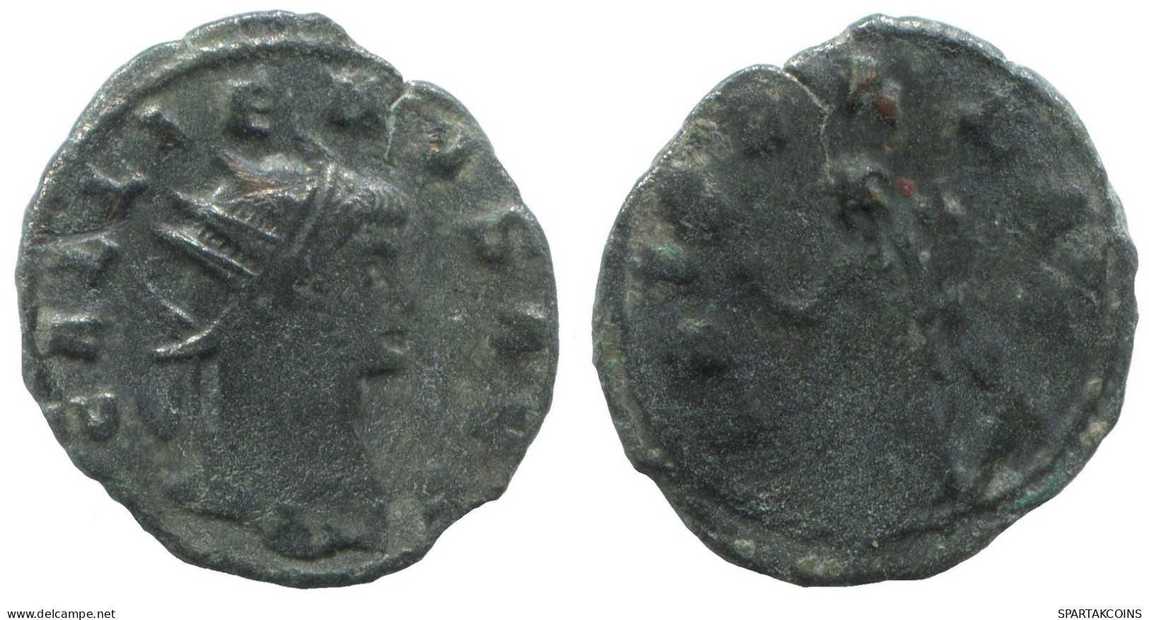 GALLIENUS ROMAN EMPIRE Follis Ancient Coin 2.8g/21mm #SAV1085.9.U.A - The Military Crisis (235 AD Tot 284 AD)