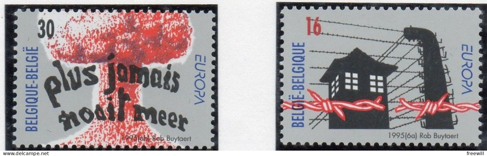 Belgique België Belgium  Europa 1995-1998 XXX - Neufs