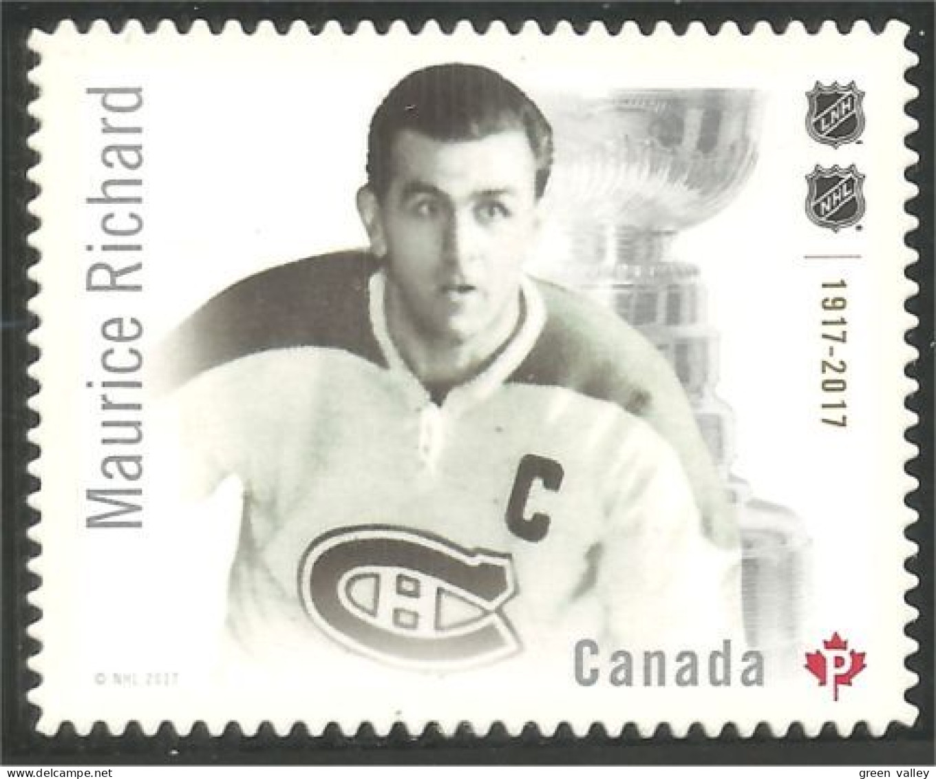 Canada Ice Hockey Glace Maurice Richard Annual Collection Annuelle MNH ** Neuf SC (C30-27ia) - Ungebraucht