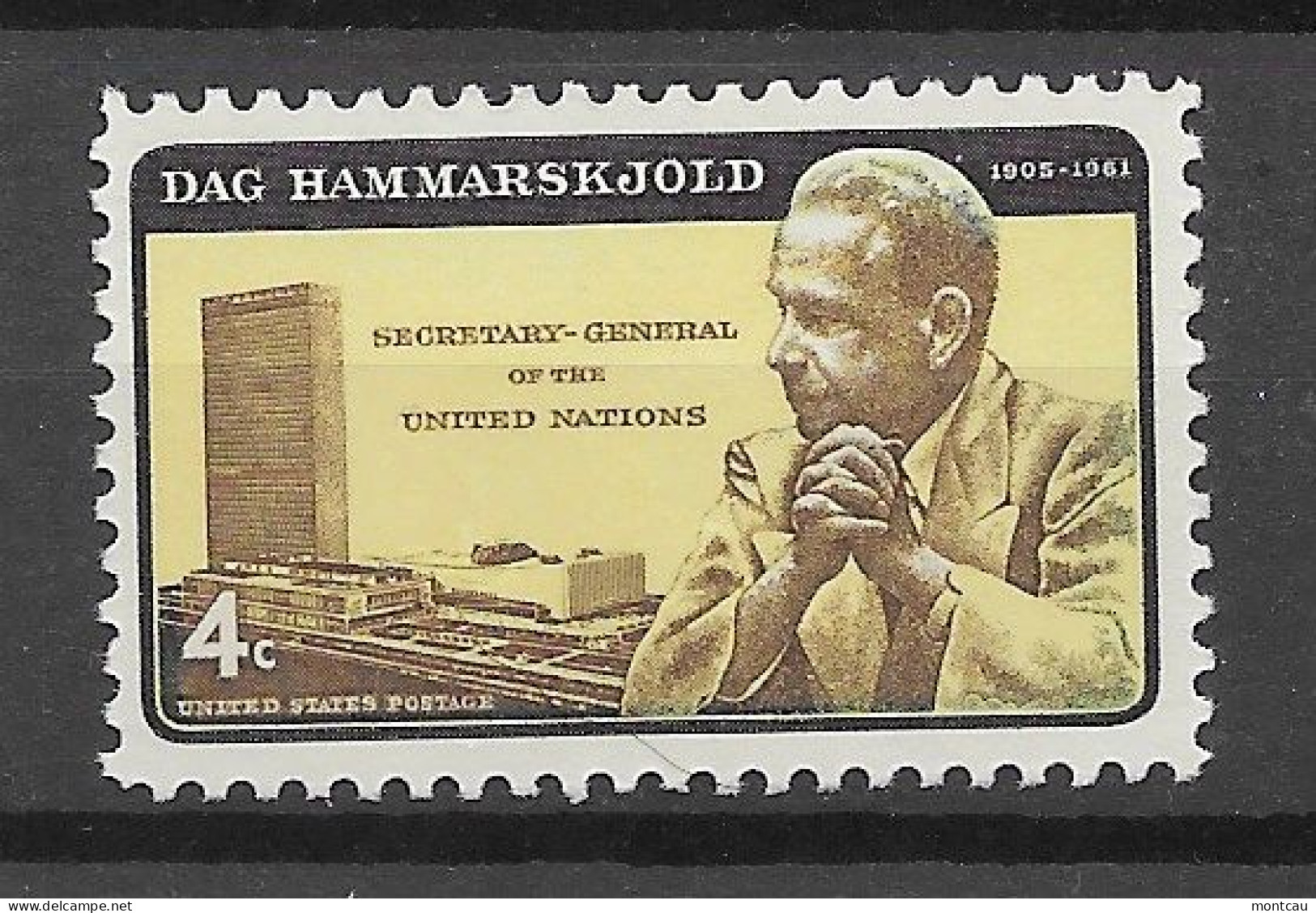 USA 1962.  Hammerskjold Sc 1203  (**) - Ongebruikt