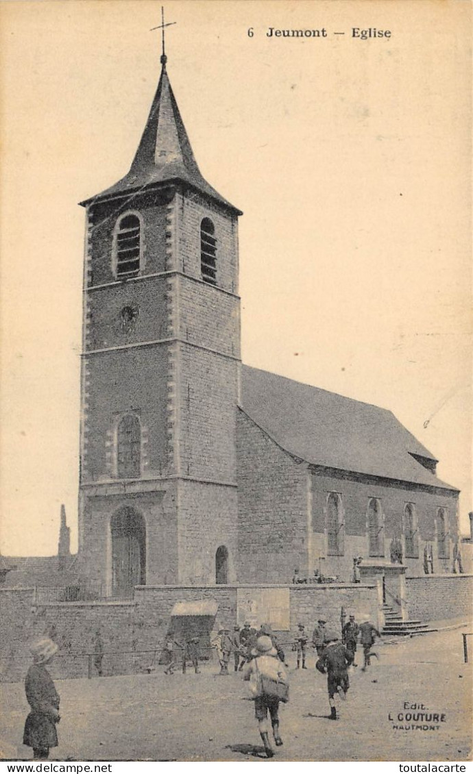 CPA  59 JEAUMONT EGLISE - Jeumont