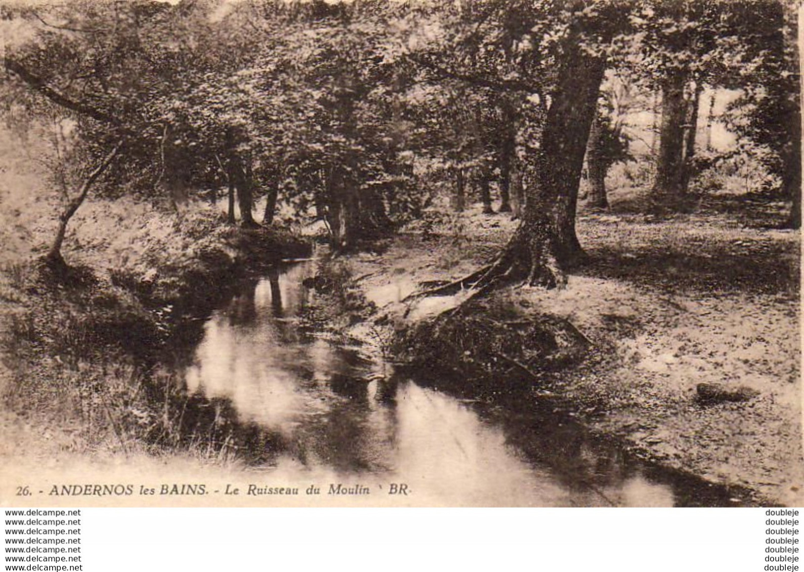 D33  ANDERNOS LES BAINS  Ruisseau Du Moulin - Andernos-les-Bains