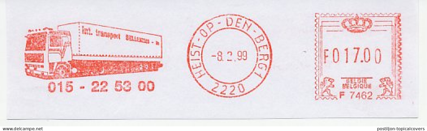 Meter Cut Belgium 1999 Truck  - Vrachtwagens