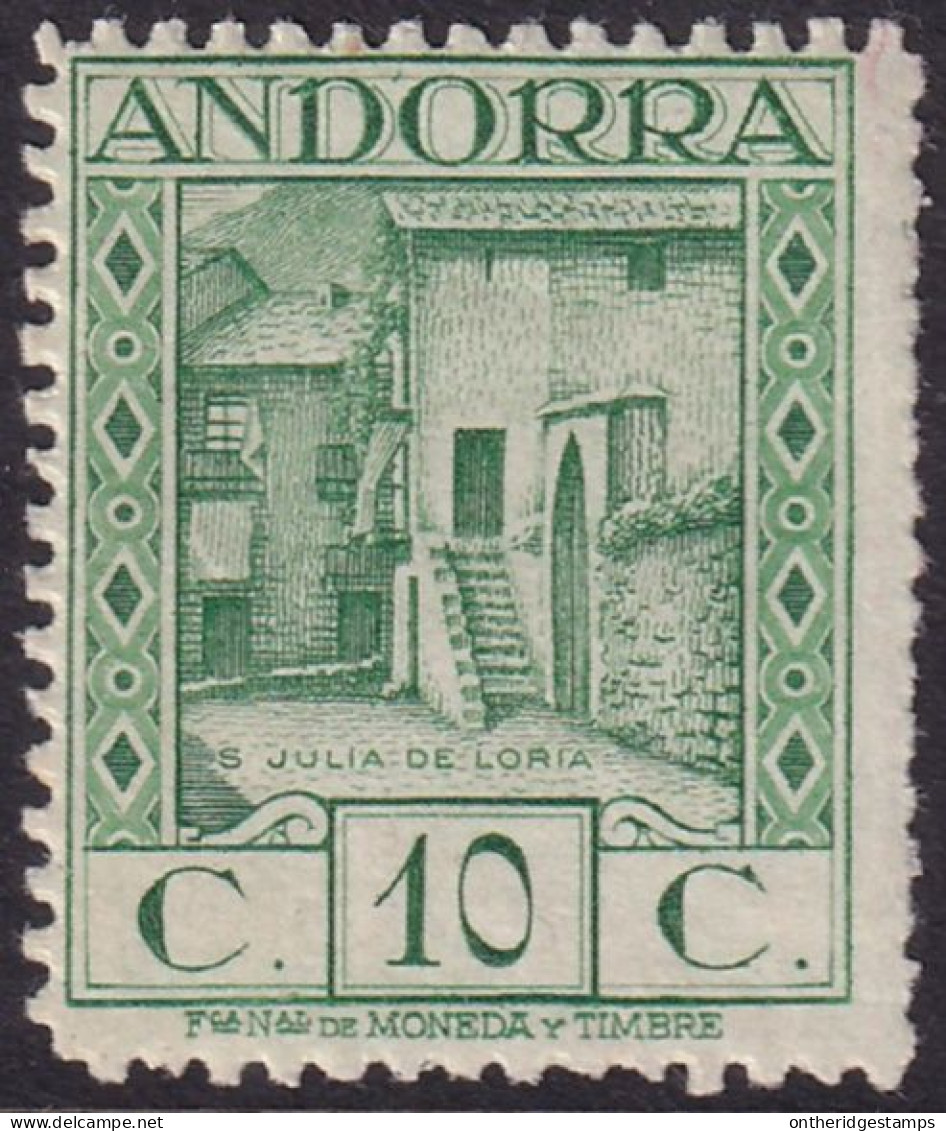 Andorra Spanish 1929 Sc 15 Ed 17 MNH** Perf 14 - Nuevos