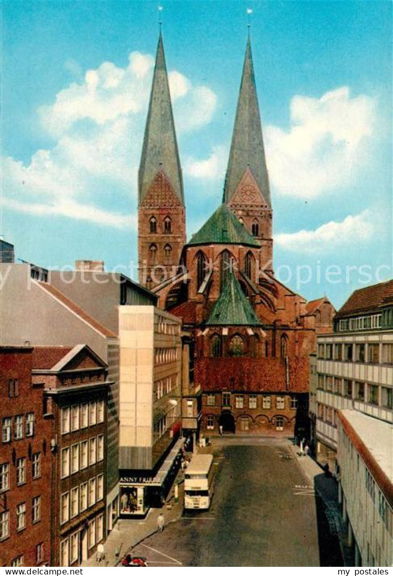73216561 Luebeck Schrangenfreiheit Mit St Marien Kirche Luebeck - Luebeck