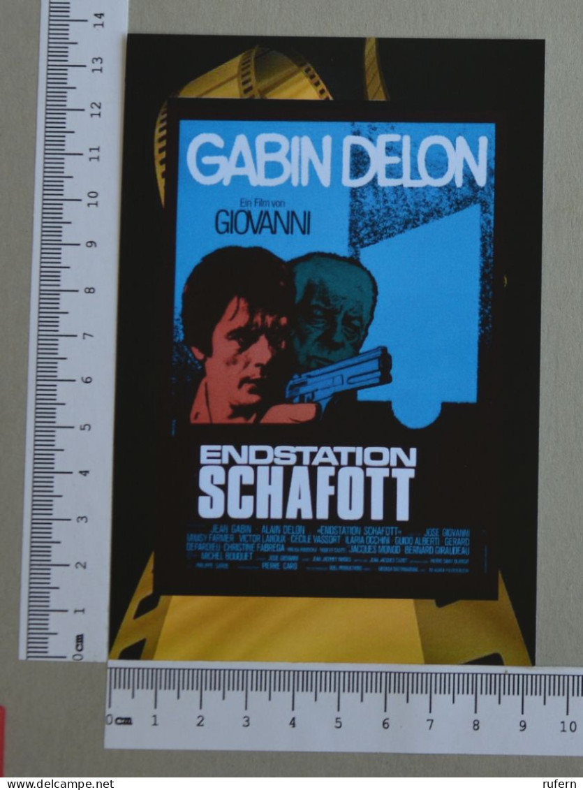 POSTCARD  - CARTAZ DE FILME - LE MONDE DU CINEMÁ - 2 SCANS  - (Nº59083) - Affiches Sur Carte