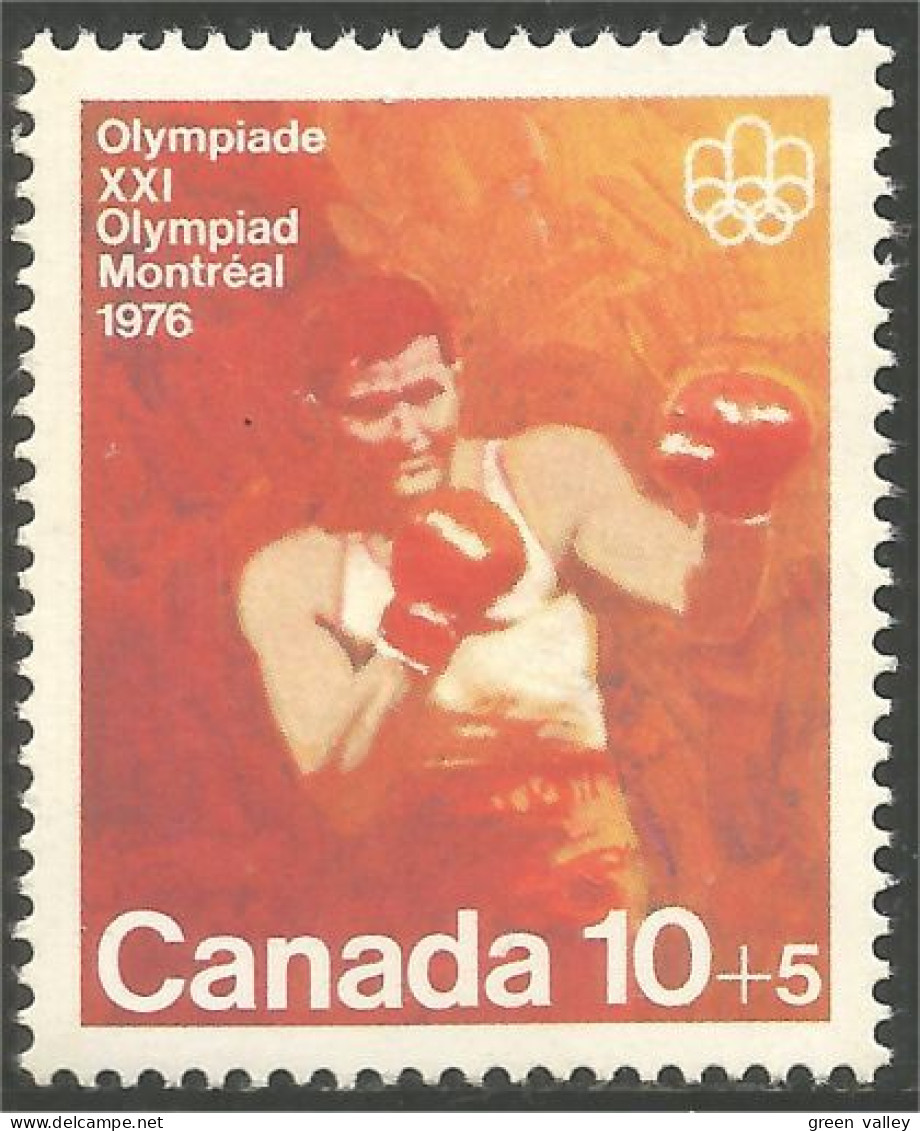 Canada 10c+5c Boxe Boxing Boxen Montreal 1976 Olympic Games MNH ** Neuf SC (CB-08c) - Ete 1976: Montréal