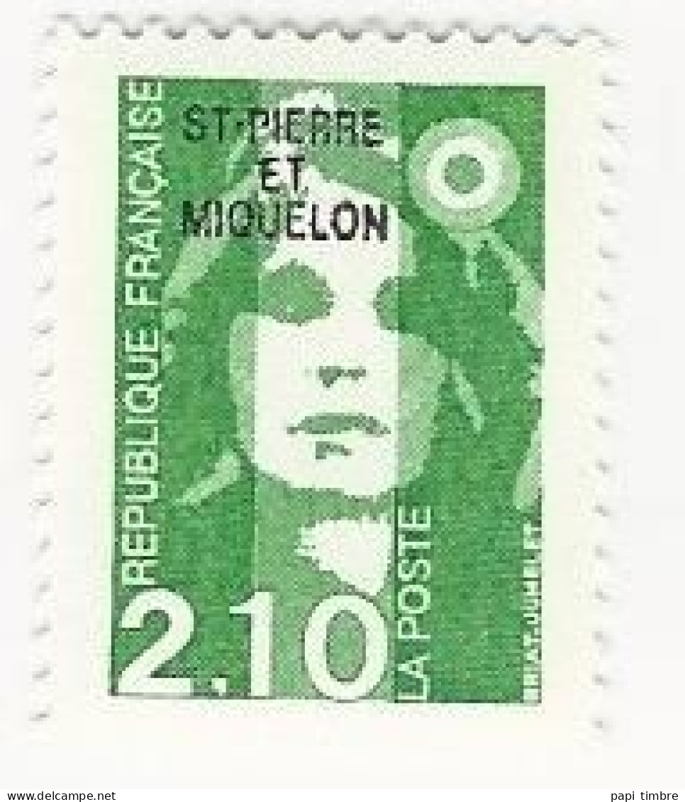 SPM-1990-Marianne Du Bicentenaire  - N° 517 ** - Unused Stamps