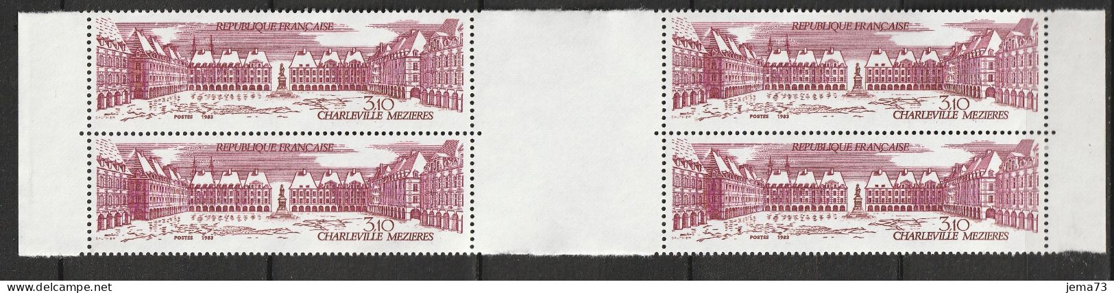 N° 2288 Charleville-Mézières : Beau Bloc De 4 Timbres Neuf Impeccable: - Ungebraucht