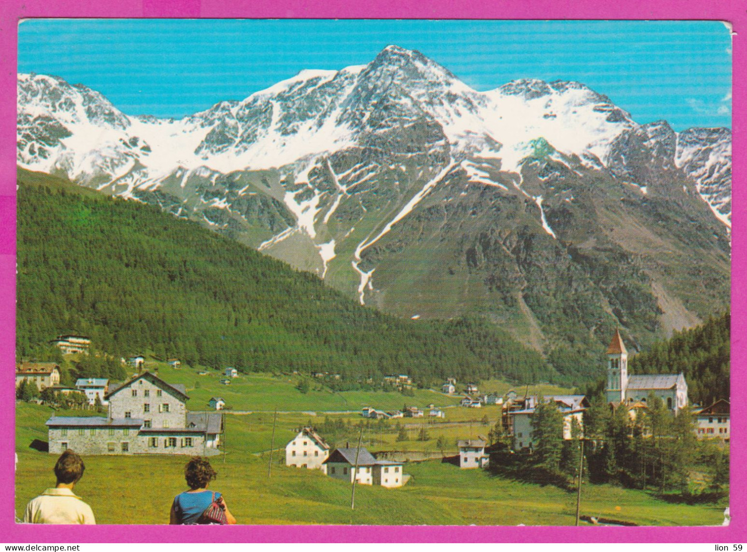 293924 / Italy - SOLDA Gruppo Ortles Sulden Schöntaufspitze 3214 M. PC 1971 (BOZEN) USED 15+40 L Coin Of Syracuse - 1971-80: Poststempel