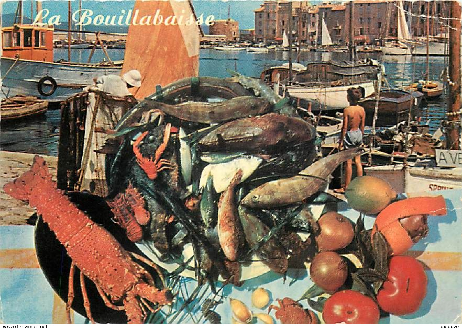 Recettes De Cuisine - Bouillabaisse - Gastronomie - CPM - Voir Scans Recto-Verso - Recettes (cuisine)