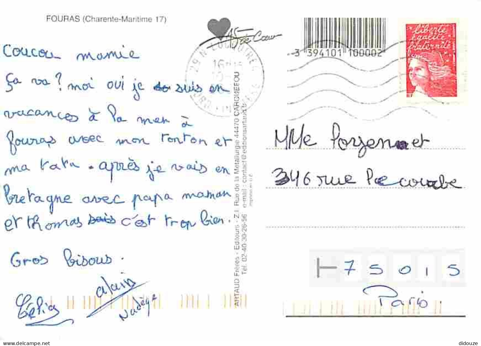 17 - Fouras - Multivues - Plage - CPM - Voir Scans Recto-Verso - Fouras-les-Bains