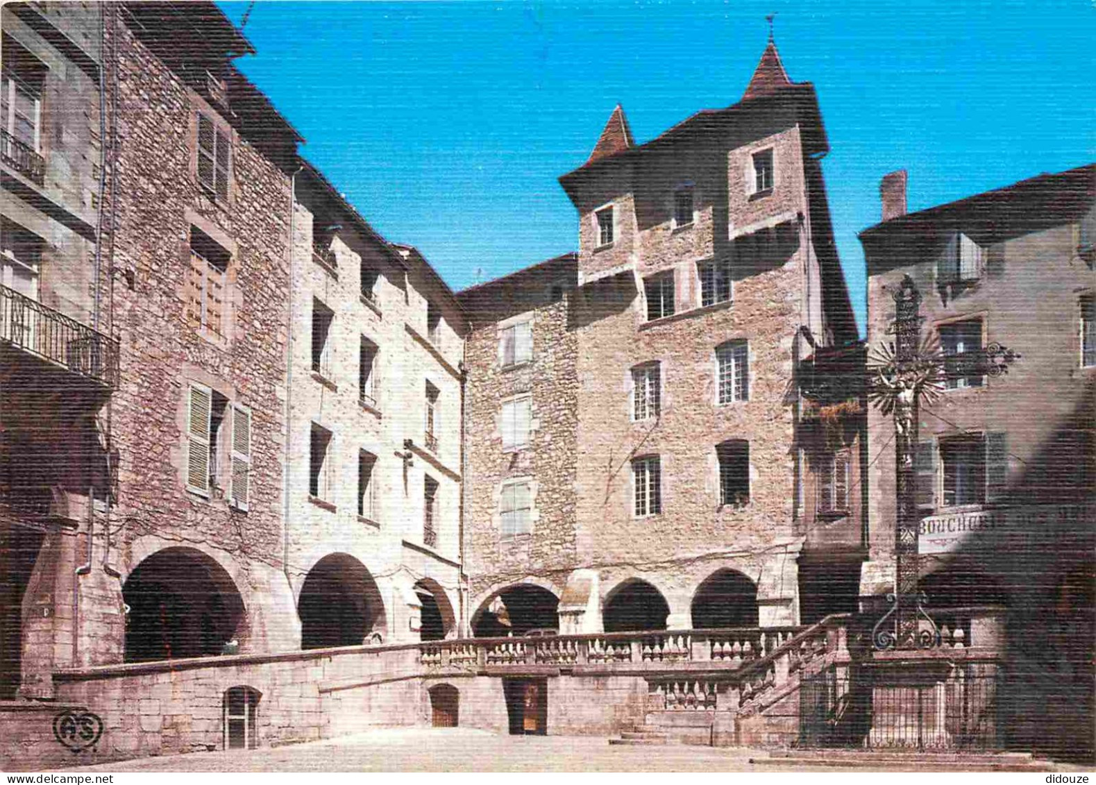 12 - Villefranche De Rouergue - Place Notre Dame - CPM - Voir Scans Recto-Verso - Villefranche De Rouergue