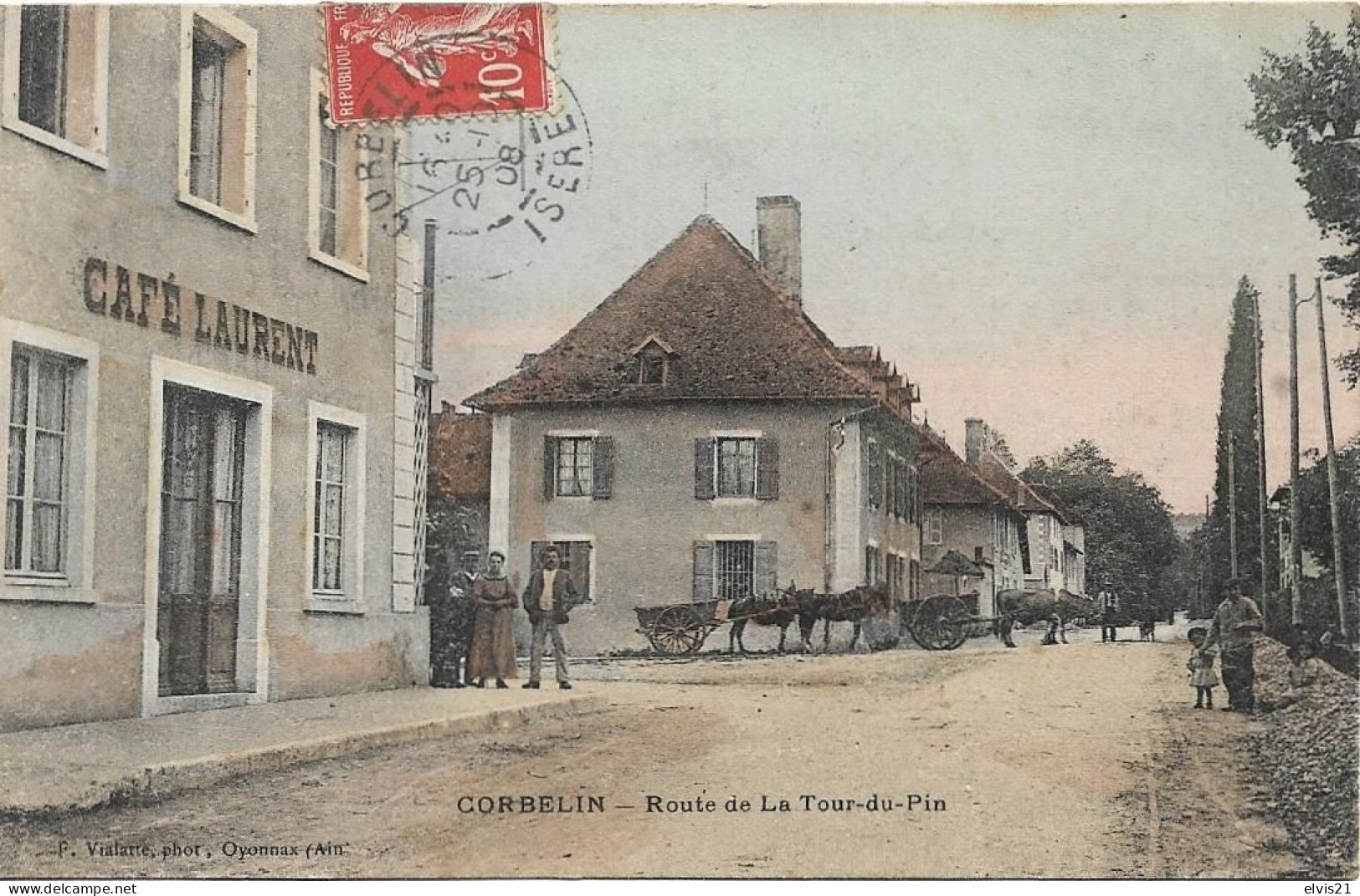 CORBELIN Route De La Tour Du Pin - Corbelin