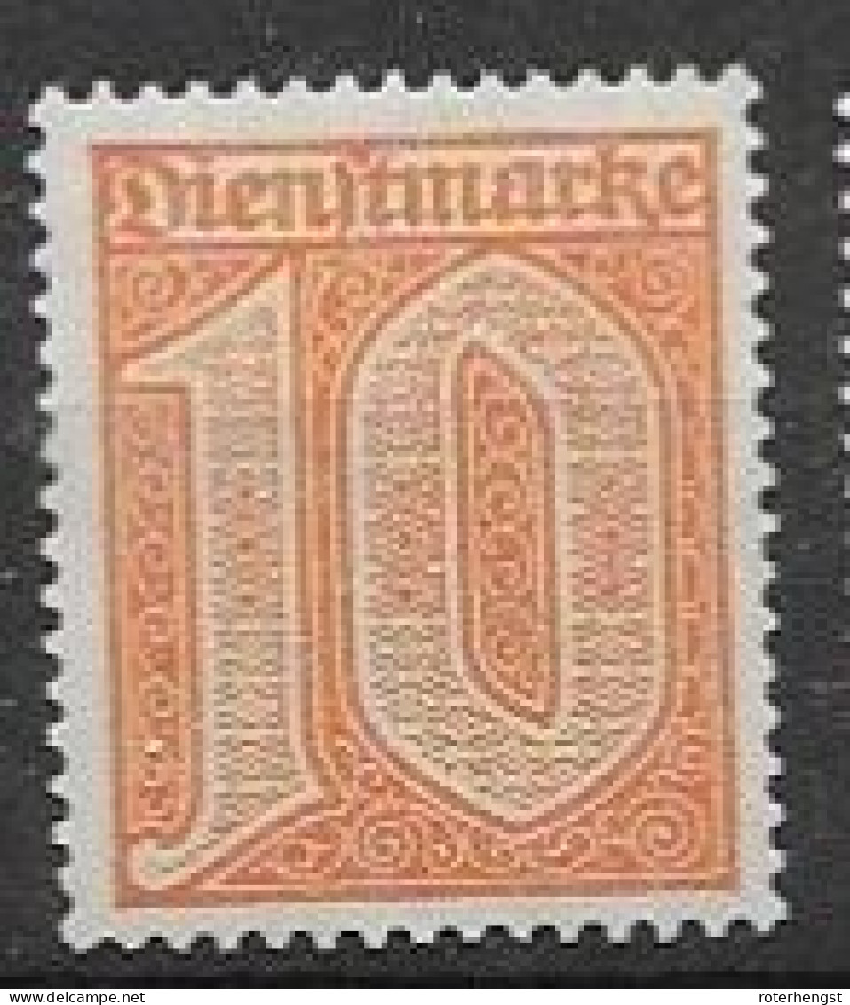 Reich Mnh ** Official Service Stamp 1921 - Officials