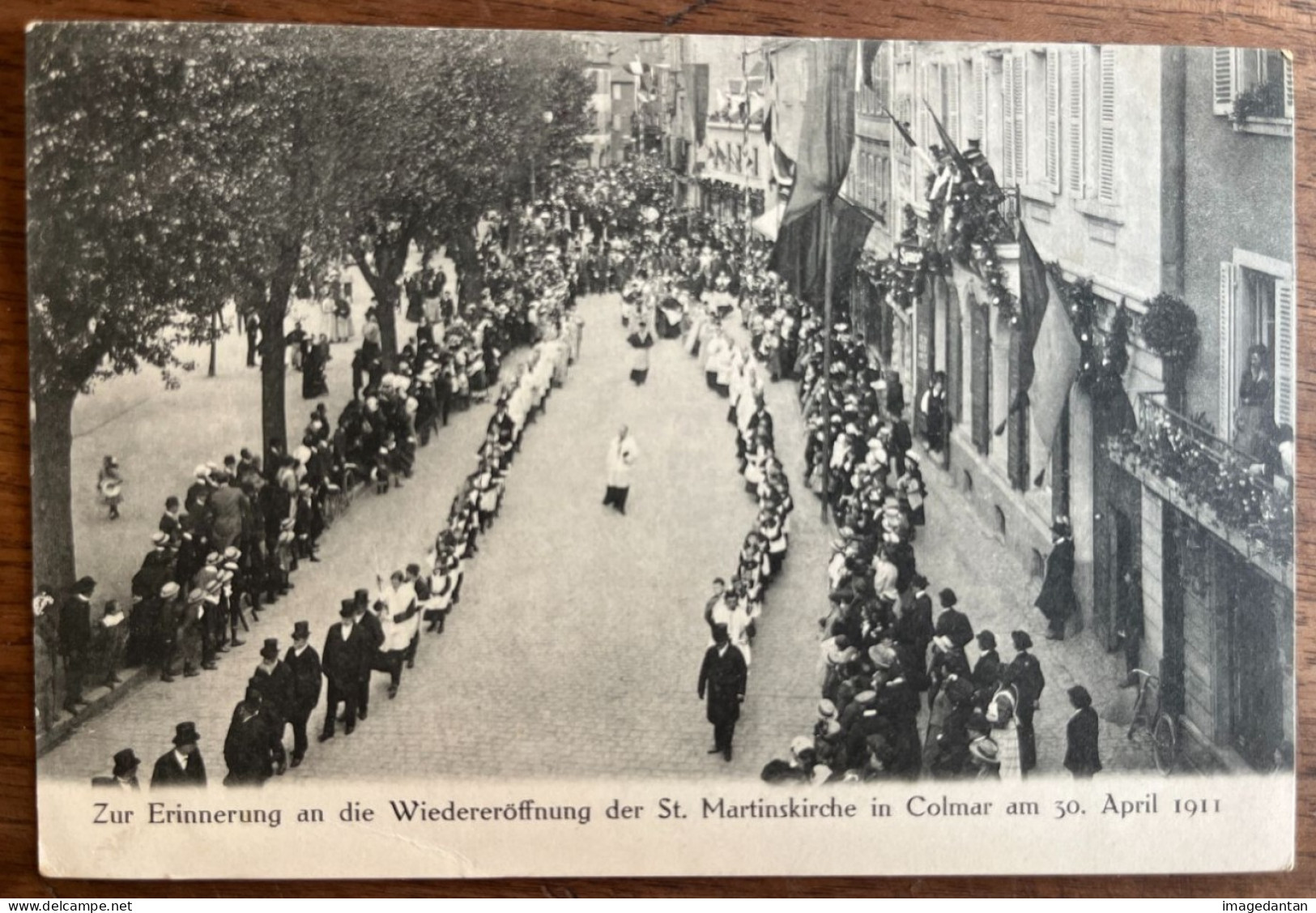 Colmar - Erinnerung Wiedereröffnung Der St. Martinskirche Am 30. April 1911 - Ed. Jul. Manias - Colmar