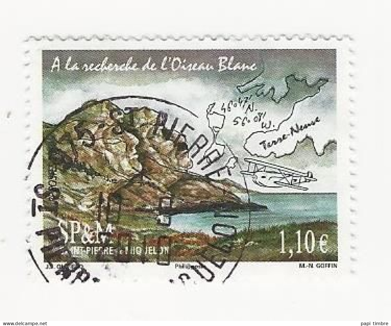 SPM-2010 -A La Recherche De L'oiseau Blanc - N° 983 Oblitéré - Used Stamps