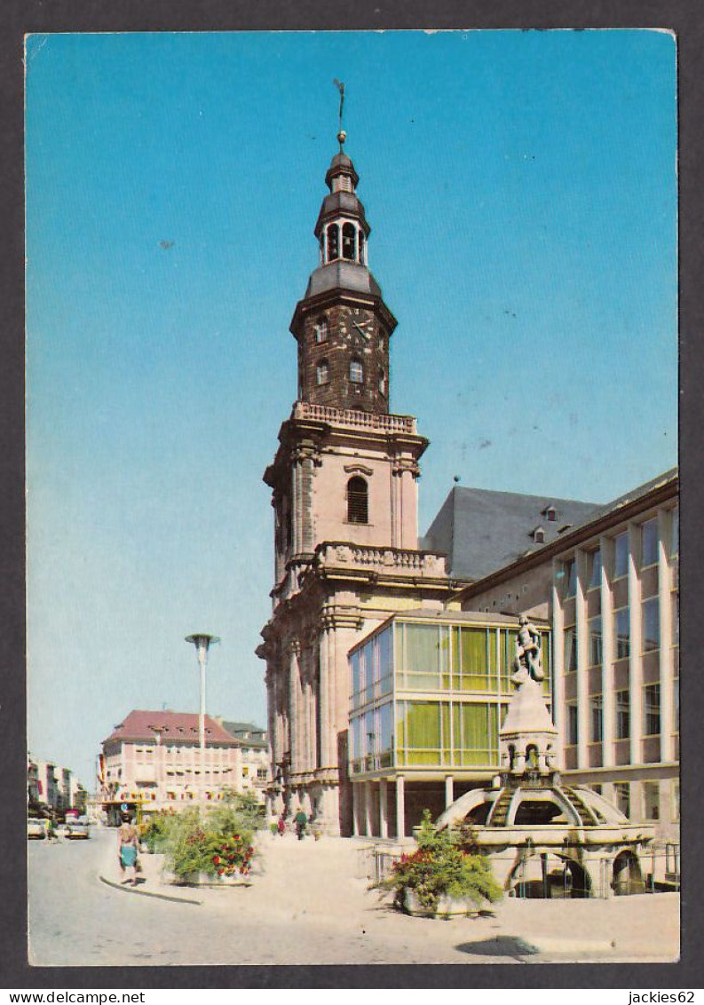 107080/ WORMS, Dreifaltigkeitskirche Und Siegfriedbrunnen  - Worms