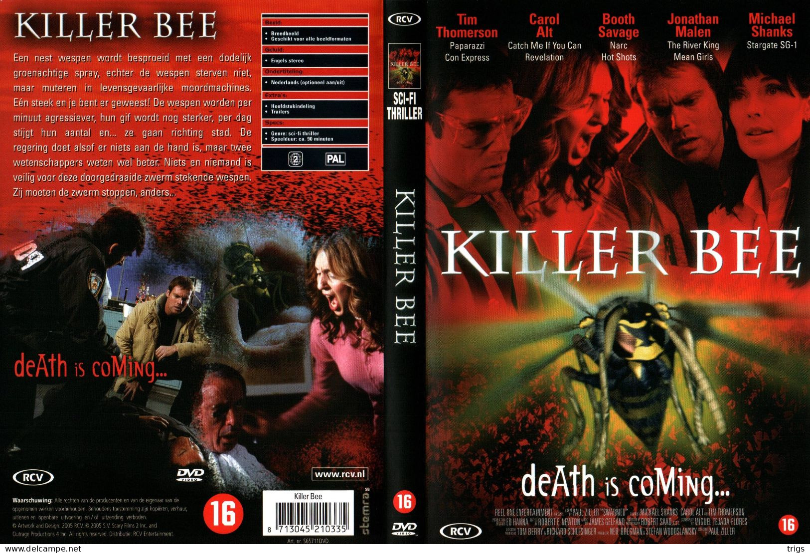 DVD - Killer Bee - Horreur