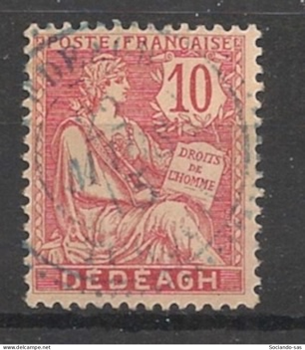 DEDEAGH - 1902-11 - N°YT. 11 - Type Mouchon 10c Rose - Oblitéré / Used - Oblitérés